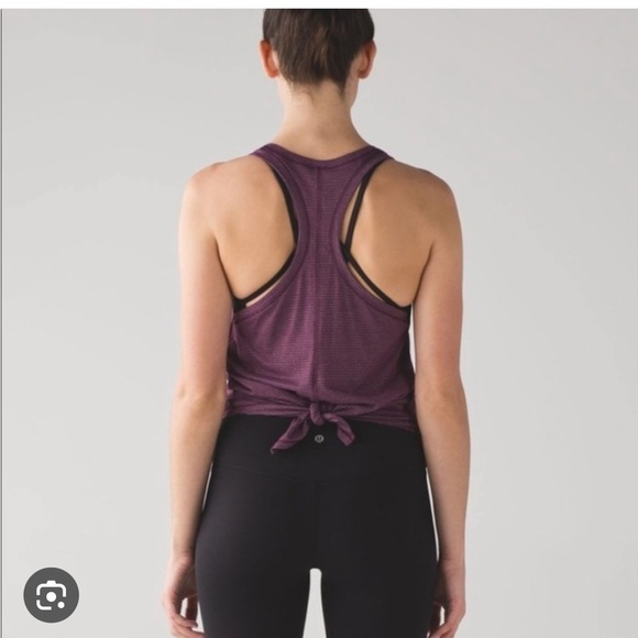 lululemon athletica Tops - Lululemon tie it up singlet 8